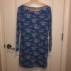 Vineyard Vines Boatneck Sailboat Dress